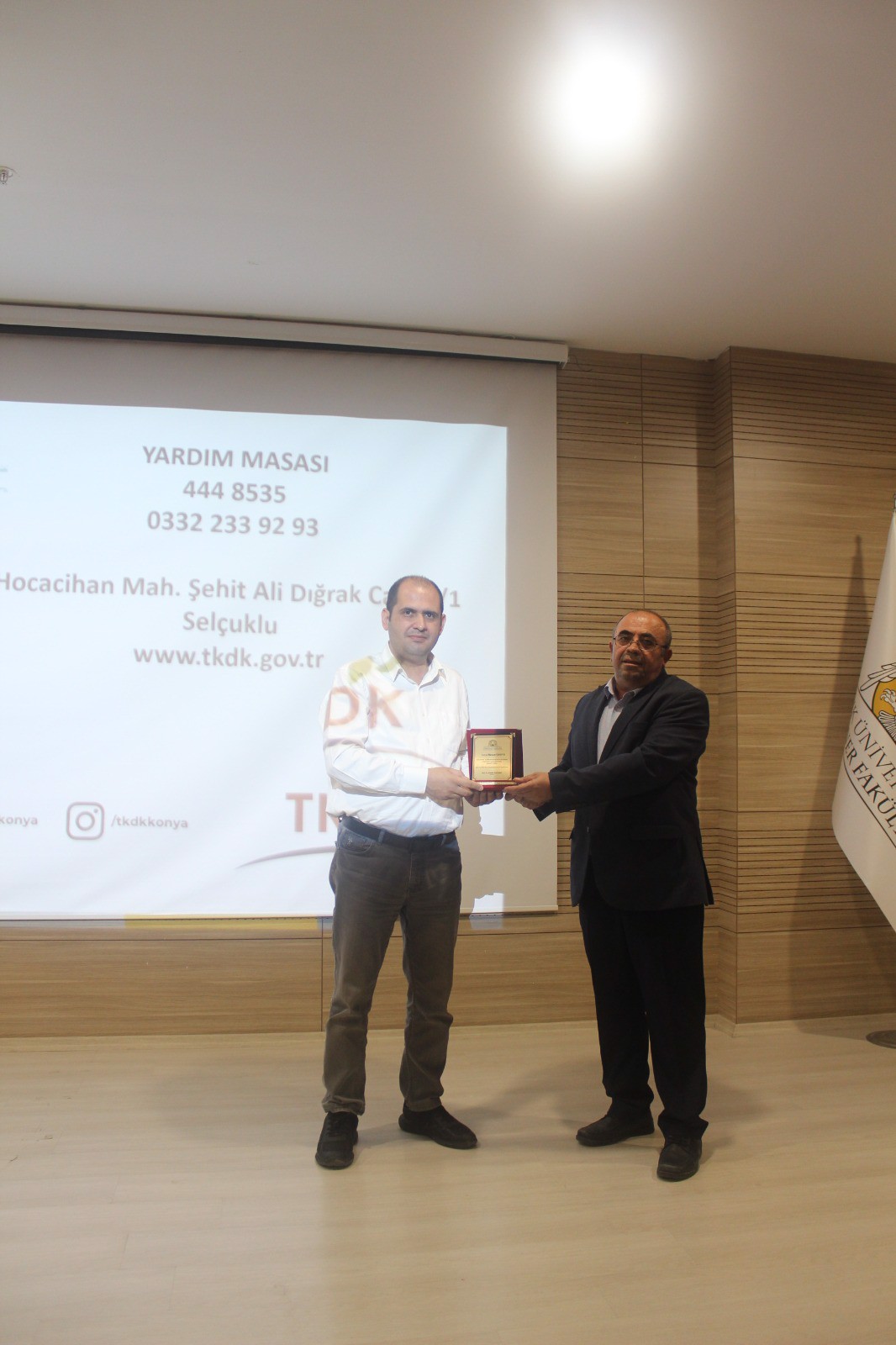 Tarım ve Kırsal Kalkınmayı Destekleme Kurumu Konya İl Koordinatörlüğü Tarafından İntörn Öğrencilerimize Yönelik Bilgilendirme Programı